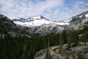 Looking up into the Boulder Creek Lakes Basin. 5 (Custom)
