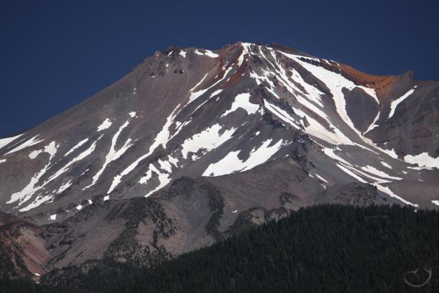 Mount Shasta on 16July2013. Cascades, Black Butte - July2013 011 (Custom)