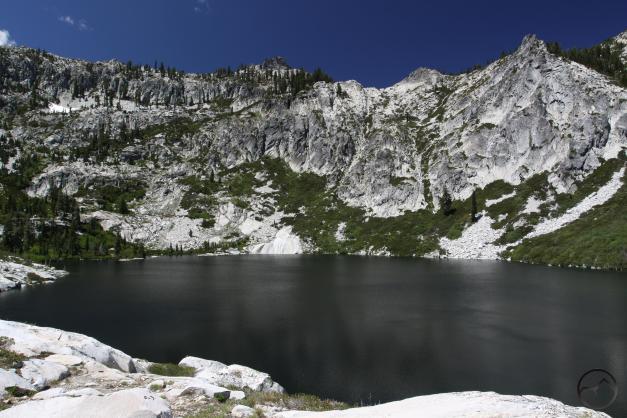 Big Bear Lake in the Trinity Alps Trinity Alps, Bear Lakes - June2013 041 copy (Custom)