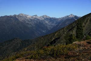 Canyon Creek from the beginning of the trail. Trinity Alps, Monument Peak - Nov2007 019 (Custom)