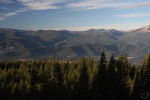 A view of the three headwater canyons of the Sacramento.