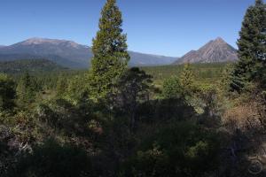 Mount Eddy and Black Butte are visible while climbing out of Cascade Gulch