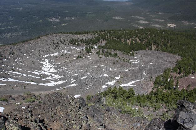 The Ash Creek Butte rock glacier