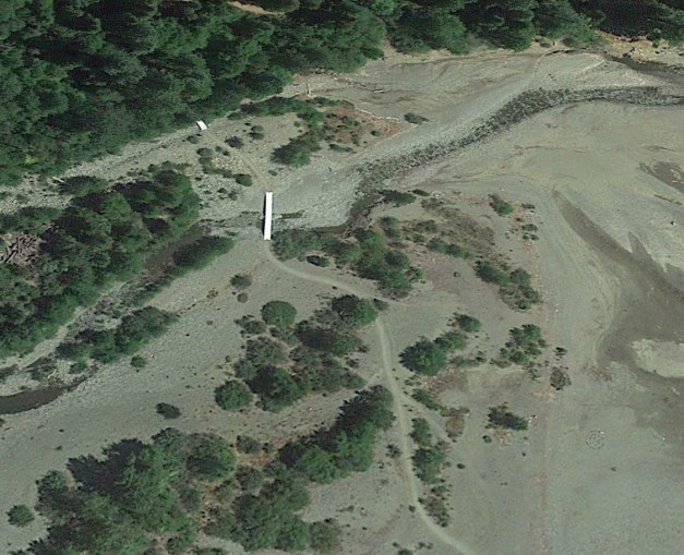 The Sacramento River's north channel in October 2014.