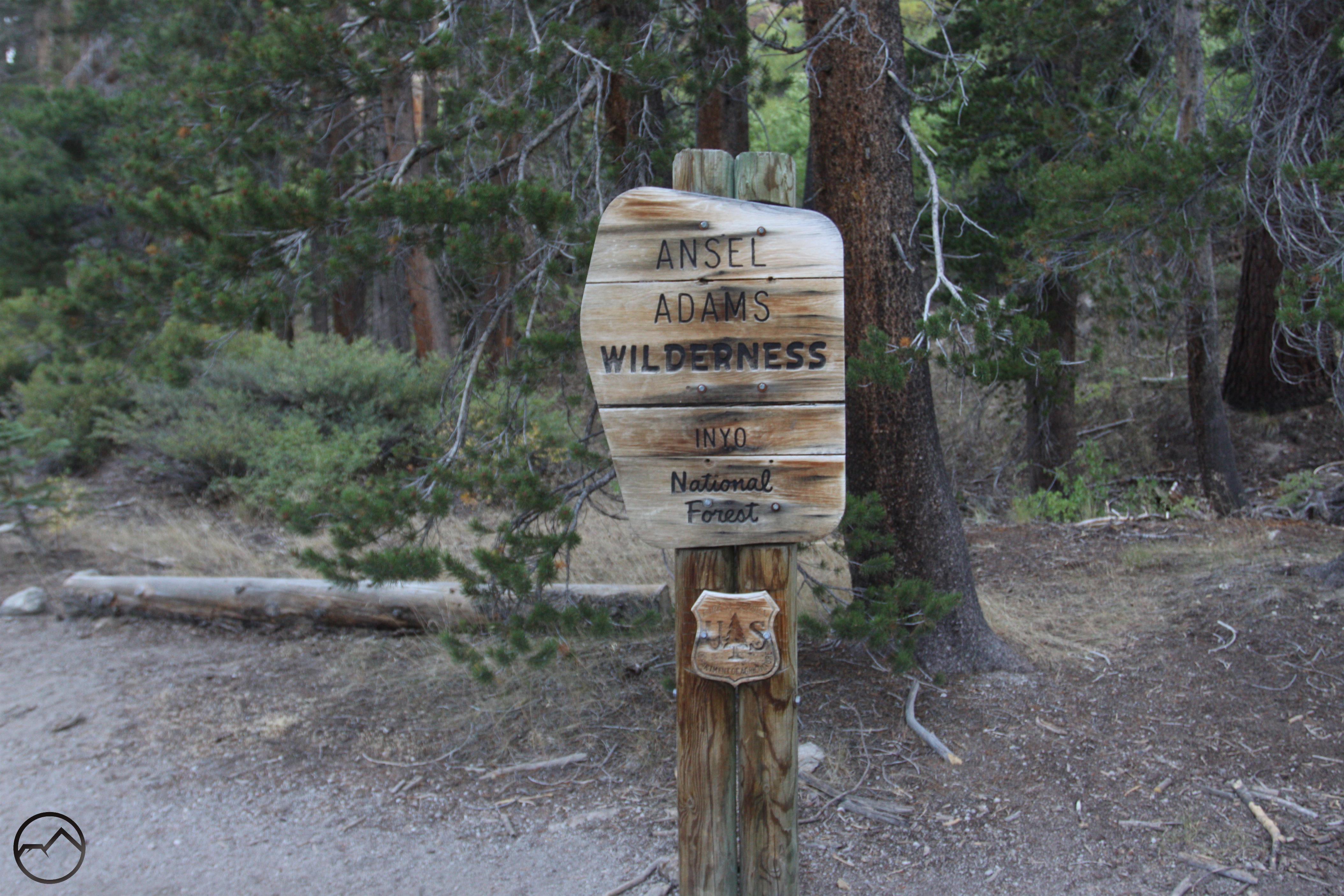 Wilderness Sign Example A Sign Of The Wild | Hike Mt. Shasta