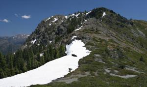 Figurehead Mountain in the Red Buttes Wilderness.